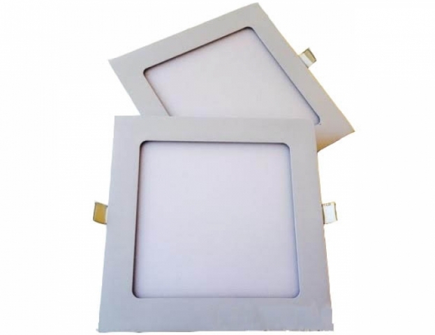 MasterLED Proma 12 W-os süllyesztett hideg fehér, négyzet alakú LED-es ...