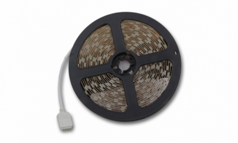 MasterLED 60 LED/méteres 12 V-os beltéri, 4 chip in 1, RGB+ hideg fehér 5050 LED szalag 5 m ...