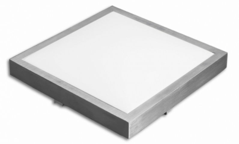 MasterLED Solen 18 W-os 320x320 mm négyzet alakú natúrfehér mennyezeti lámpa 