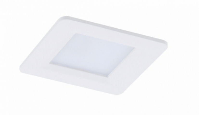 Strühm Iga 1,8 W-os 70x70 mm négyzet alakú natúr fehér dekoratív mennyezeti lámpa
