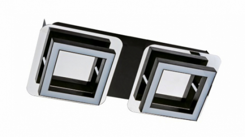 Strühm Likya Led króm/wenge 2-es mennyezeti lámpa 