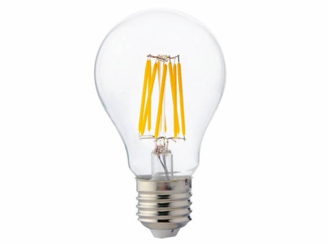 Strühm Filament Led 8 W-os meleg fehér, E27-es foglalattal 
