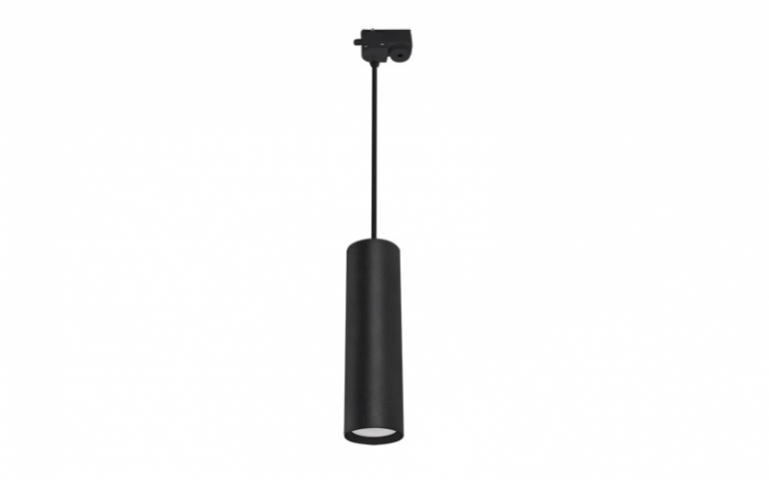 Strühm Daria TRA 30 1590x75 mm fekete, sínre szerelhető lámpa, GU10-es foglalattal 