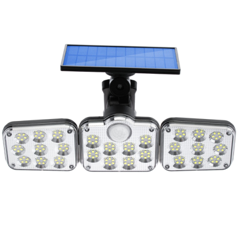MasterLED Solar LED napelemes lámpa 10 W-os mozgásérzékelővel