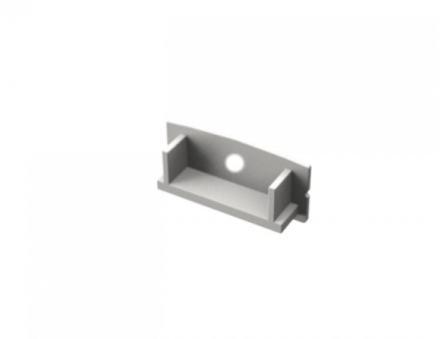 Ledprofiles fehér végzáró furattal LP103 