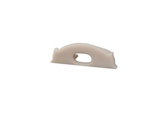 Ledprofiles végzáró furattal LP105 aluprofilhoz 