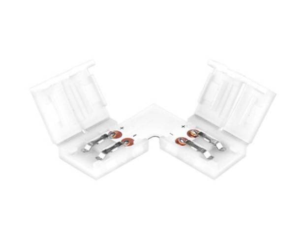 MasterLED szögletes csatlakozó 8 mm-es LED szalaghoz 