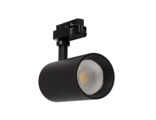 MasterLED Pluso 20W CCT fekete színű sínre szerelhető lámpa 