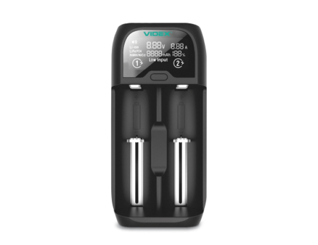 Videx VCH-UD200 akkumlátor USB töltő 