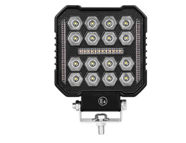 MasterLED Téglalap alakú, hideg fehér színhőmérsékletű, 48 W-os munkalámpa ...