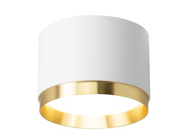 MasterLED Lumet fehér/arany mennyezeti lámpatest, GX53-as foglalattal 