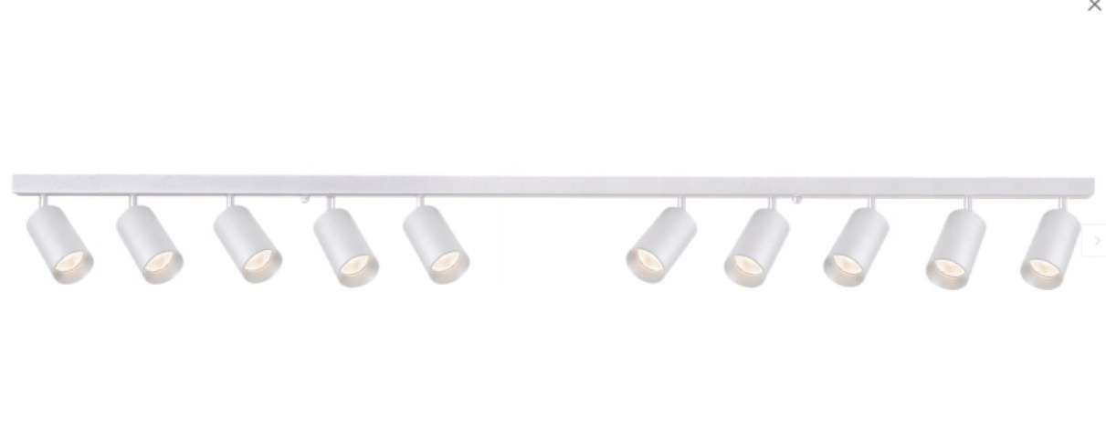 Berge GU10 lámpa VIKI-L 10 spotlámpa fehér 